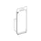 Visipak Thermoform-CLAMSHELL-6.438-2.688-2.500-1.813-1.437-5.406-2.468-0.020-CLEAR, 150PK 046458 - alternate 1
